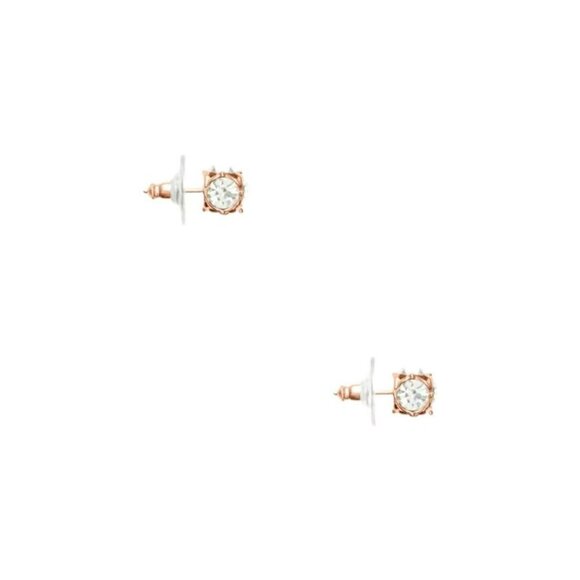 Kate Spade New York Lady Marmalade Rose Gold Stud Crystal Earrings - Picture 4 of 4